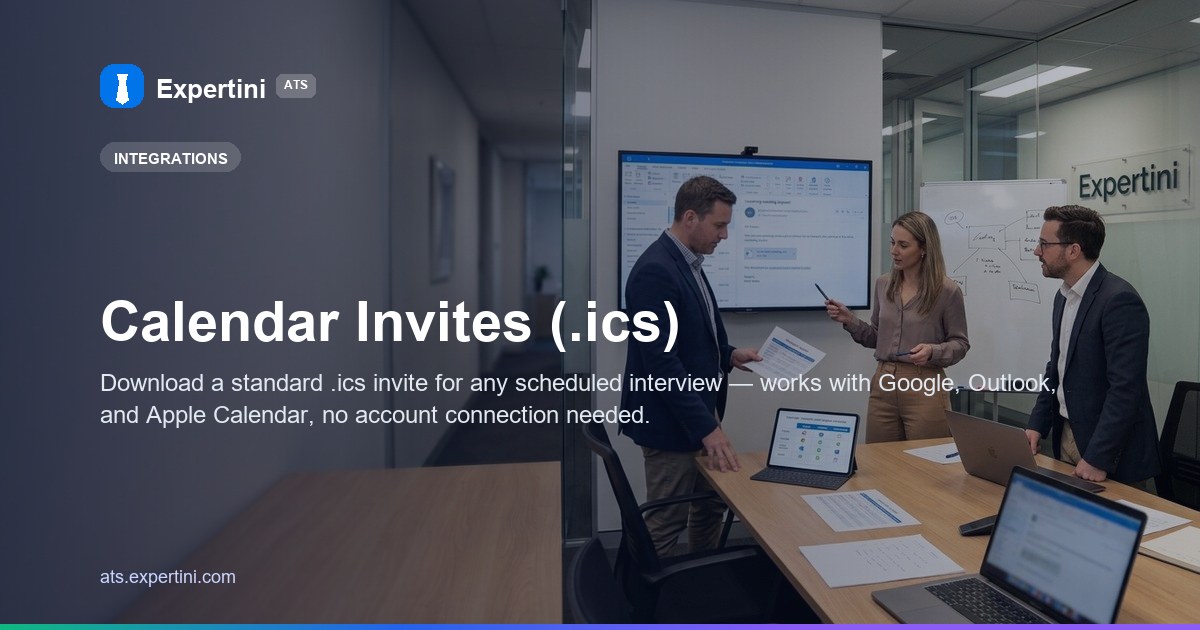 Calendar Invites (.ics)