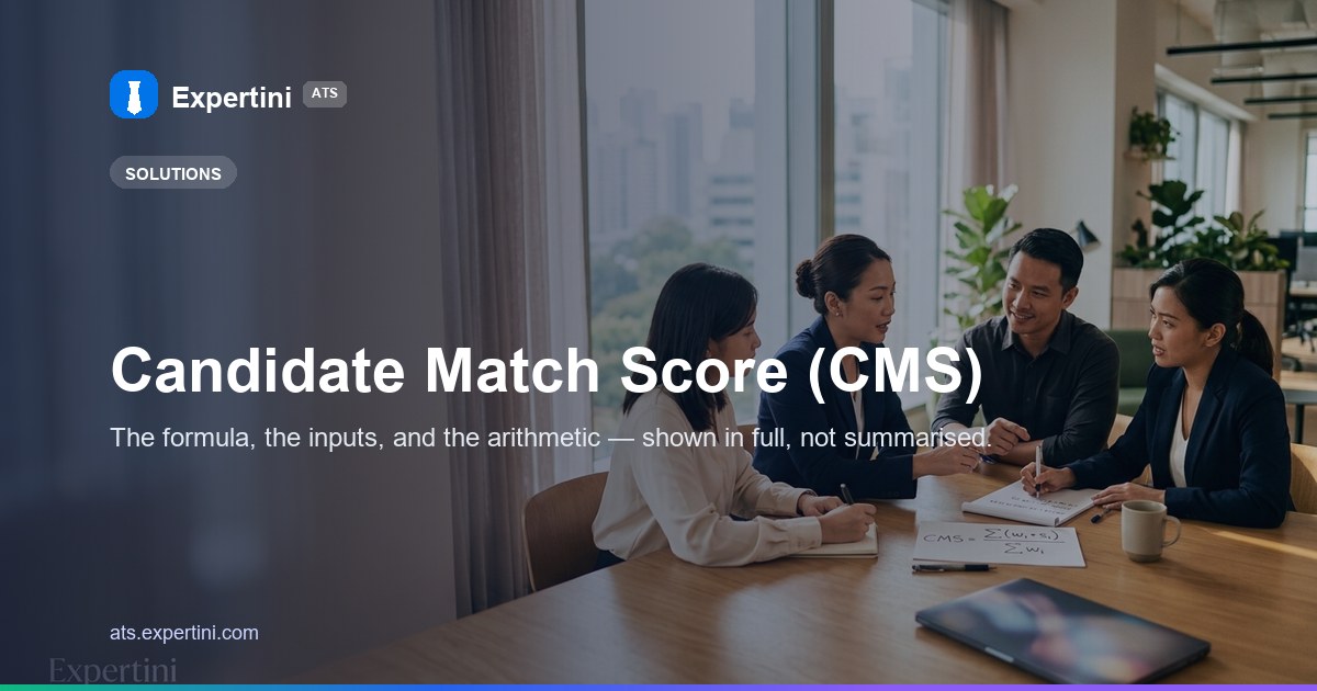 Candidate Match Score (CMS)