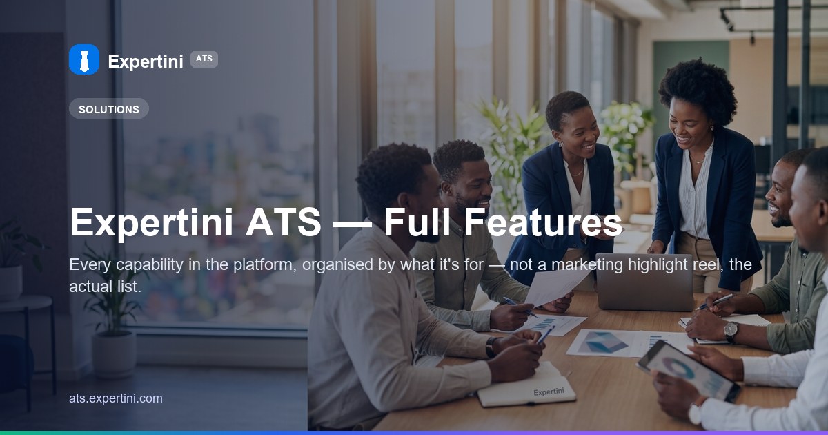 Expertini ATS — Full Features