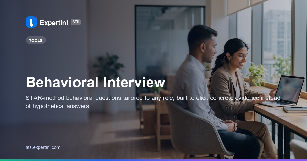 Behavioral Interview