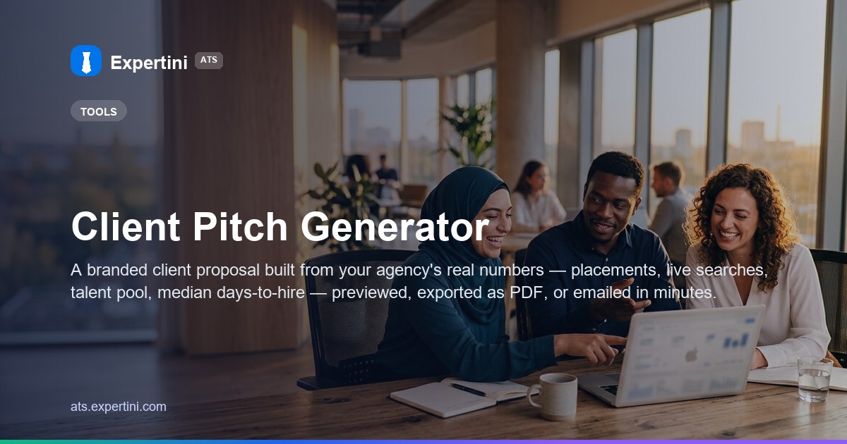 Client Pitch Generator
