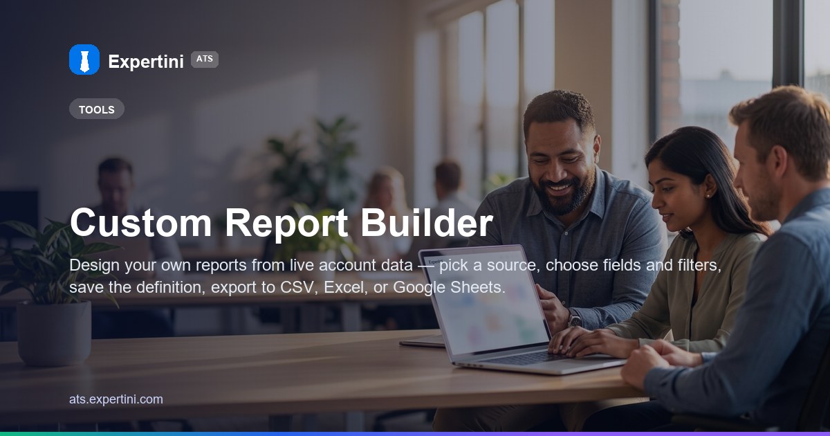 Custom Report Builder