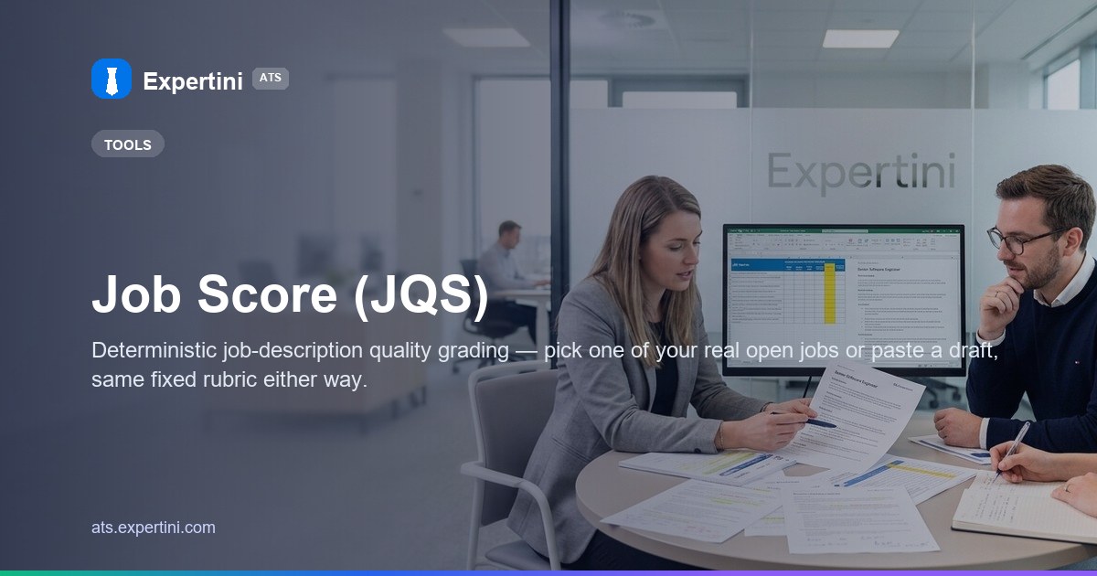Job Score (JQS)